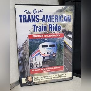 The Great Trans-American Train Ride Sea to Shining Sea Dvd